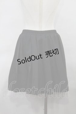 画像2: NieR Clothing / タックギャザースカート  黒 H-24-06-20-012-PU-SK-KB-ZH