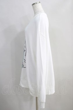 画像2: NieR Clothing / プリントSWEAT  2XL 白 H-24-06-21-028-PU-TO-KB-ZT071