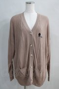 NieR Clothing / MILK COCOA KNIT CARDIGAN  ブラウンベージュ H-24-06-21-030-PU-TO-KB-ZT071