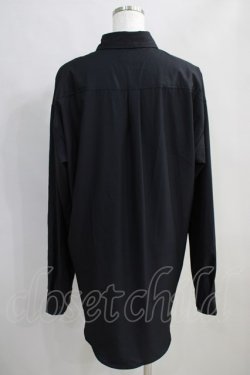 画像3: NieR Clothing / プリントロングシャツ  黒 H-24-06-21-025-PU-BL-KB-ZH