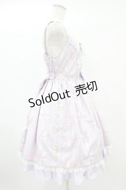 画像3: Angelic Pretty / Jewelry Ribbon Princessジャンパースカート Free ラベンダー H-24-06-22-1050-AP-OP-NS-ZH