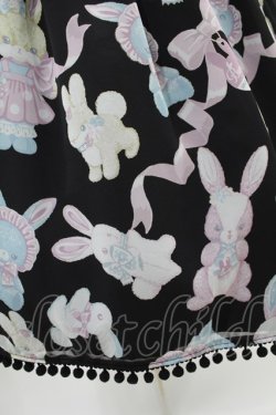 画像5: Angelic Pretty / Moco moco Bunnysジャンパースカート Free ブラック H-24-06-22-1052-AP-OP-NS-ZH