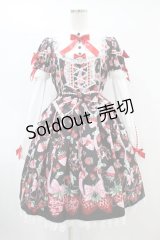 Angelic Pretty / おめかしBerryワンピース Free ブラック H-24-06-22-1042-AP-OP-NS-ZH