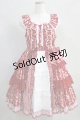 Angelic Pretty / Petit Bouquetジャンパースカート Free ワイン H-24-06-22-002-AP-OP-NS-ZH