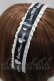 画像2: Rose Marie seoir / princess ribbon headband - ブラック H-24-06-24-1068-EL-AC-NS-ZH (2)