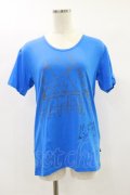 MINT NeKO / ねこじろうTシャツ  ブルー H-24-06-27-036-HN-TO-KB-ZH