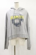 Candy Stripper / DRAMATIC HOODIE 2 グレー H-24-06-27-037-PU-TO-KB-ZH
