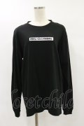 NieR Clothing / BOX LOGO BLACK CUTSEW M 黒 H-24-06-27-039-PU-TO-KB-ZH