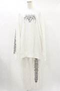 KRY CLOTHING / 「隣の隣の服」　  白 H-24-06-27-042-EL-JA-KB-ZH