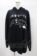 NieR Clothing / プリントプルパーカー 2XL 黒 H-24-07-02-053-PU-TO-KB-ZT032