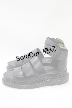 画像2: Dr.Martens （Getta Grip） / CLARISSA サンダル UK5 ブラック H-24-07-03-039-PU-SH-KB-ZH