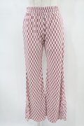 Candy Stripper / EASY FLARE CHINA PANTS  ピンク H-24-07-03-1048-PU-PA-KB-ZH
