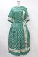 画像1: Jane Marple / Polka dots parade Colette dress M グリーン H-24-07-03-1016-JM-OP-SK-ZH (1)