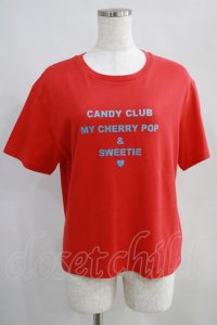 Candy Stripper / SWEET THINGS Tee 2 レッド H-24-07-03-024-PU-TO-KB-ZT151