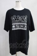 Candy Stripper / CANDY CLUB TEE  黒 H-24-07-03-025-PU-TO-KB-ZH