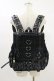 画像2: Restyle / ハーネス風ハートBACK PACK  ブラック H-24-07-05-022-GO-BG-KB-ZH (2)