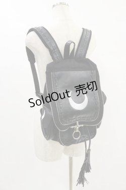 画像1: Restyle / MOON BACK PACK  黒 H-24-07-05-025-GO-BG-KB-ZH