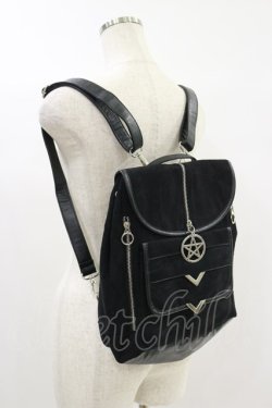 画像1: Restyle / BACK PACK  黒 H-24-07-05-026-GO-BG-KB-ZH