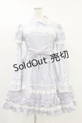 Angelic Pretty / フラワーレースワンピース(2008) Free サックス H-24-07-06-071-AP-OP-NS-ZH