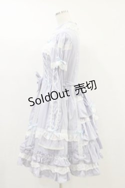 画像3: Angelic Pretty / フラワーレースワンピース(2008) Free サックス H-24-07-06-071-AP-OP-NS-ZH