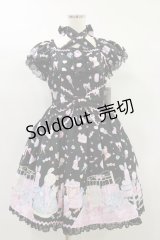 Angelic Pretty / ドリーミィドールハウスワンピース Free ブラック H-24-07-06-088-AP-OP-NS-ZH