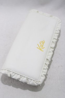 画像1: Katie / FRILL wallet  ホワイト H-24-07-07-038-LO-ZA-KB-ZH