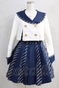 Angelic Pretty / Bunny College Formal Set Free ネイビー H-24-07-07-1006-AP-OP-NS-ZH