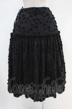 画像2: Jane Marple / Cut flower lace dress skirt  ブラック H-24-07-08-1010-JM-SK-KB-ZH