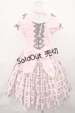 画像2: Angelic Pretty / Moon Night Theaterワンピース Free ピンク H-24-07-10-008-AP-OP-NS-ZH