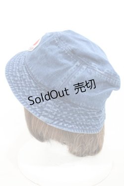 画像2: Candy Stripper / DENIM HAT  ブルー H-24-07-11-036-PU-AC-KB-ZH