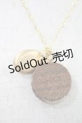 Q-pot. / Round Choco Biscuit Necklace   H-24-07-11-043-QP-AC-KB-ZH