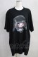 画像1: NieR Clothing / 擬人化プリントCOTTON CUTSEW XL 黒 H-24-07-11-1057-PU-TO-KB-ZT307 (1)