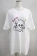 画像1: NieR Clothing / プリントCOTTON CUTSEW  白 H-24-07-11-1014-PU-TO-KB-ZT307 (1)