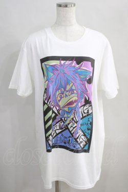 画像1: NieR Clothing / プリントCOTTON CUTSEW  白 H-24-07-11-1016-PU-TO-KB-ZT319