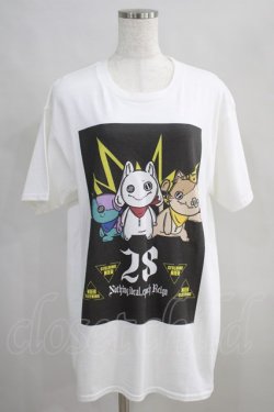 画像1: NieR Clothing / プリントCOTTON CUTSEW  白 H-24-07-11-1021-PU-TO-KB-ZT319