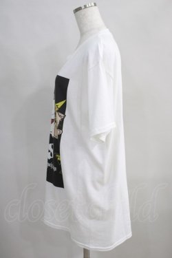 画像2: NieR Clothing / プリントCOTTON CUTSEW  白 H-24-07-11-1021-PU-TO-KB-ZT319