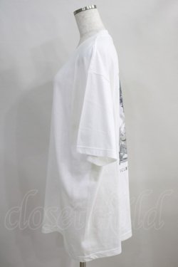 画像2: NieR Clothing / プリント半袖CUTSEW  白 H-24-07-11-1025-PU-TO-KB-ZT220