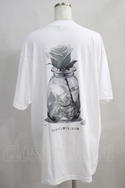 画像3: NieR Clothing / プリント半袖CUTSEW  白 H-24-07-11-1025-PU-TO-KB-ZT220