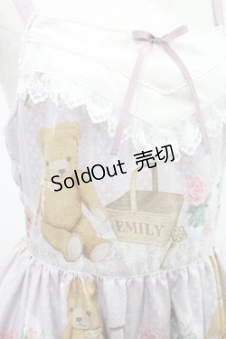 画像4: Emily Temple cute / My Teddy bearキャミソールワンピース  ラベンダー H-24-07-11-001-ET-OP-KB-ZH