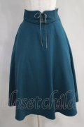 F&A / フロントレースアップフレアースカート Free BLUE GREEN H-24-07-12-034-LO-SK-NS-ZH