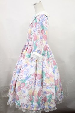 画像2: Angelic Pretty / Flower Egg Gardenワンピース Free 白 H-24-07-12-1005-AP-OP-NS-ZH