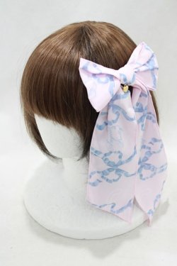 画像1: Angelic Pretty / Sweetie Ribbonリボンクリップ  ピンク/サックス H-24-07-12-074-AP-AC-NS-ZH