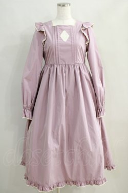 画像1: Maison de FLEUR Petite Robe / クラシカルフラワーワンピース Free ピンク H-24-07-12-020-EL-OP-NS-ZH