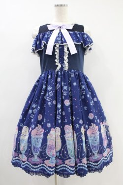 画像1: Angelic Pretty / Cream Soda Mermaidカットワンピース Free ネイビー H-24-07-13-014-AP-OP-NS-ZH