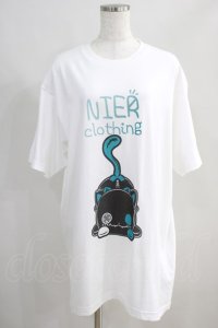 NieR Clothing / プリントCOTTON CUTSEW XL 白 H-24-07-14-045-PU-TO-KB-ZT311