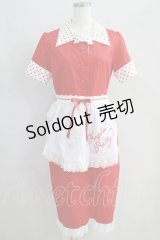 Angelic Pretty / Milkshakeワンピースset Free レッド H-24-07-15-009-AP-OP-NS-ZH