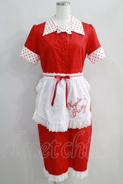 画像1: Angelic Pretty / Milkshakeワンピースset Free レッド H-24-07-15-009-AP-OP-NS-ZH