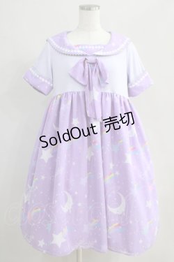 画像1: Angelic Pretty / Dream Skyカットワンピース Free ラベンダー H-24-07-15-010-AP-OP-NS-ZH