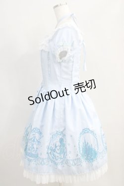 画像2: Angelic Pretty / Aqua Princessワンピース Free サックス H-24-07-20-001-AP-OP-NS-ZH