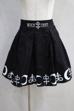 画像1: Restyle / SYMBOL SKIRT S 黒 H-24-07-21-034-GO-SK-KB-ZH